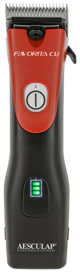 Aesculap Cordless Clipper Favorita CLi - Red — GT234-SR