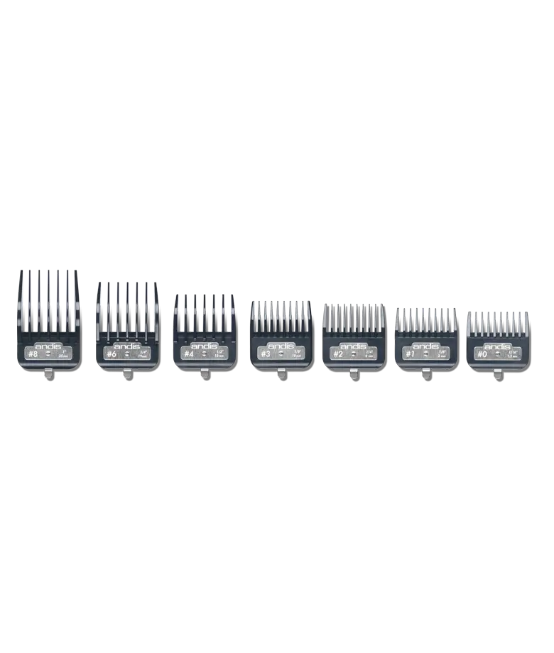 Andis Master® Premium Metal Clip Comb Set — 33645