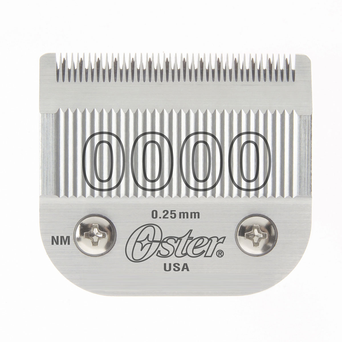 Oster® Detachable Blade Size 0000 Fits Classic 76, Octane, Model One, Model 10, Outlaw Clippers — 76918-016-005