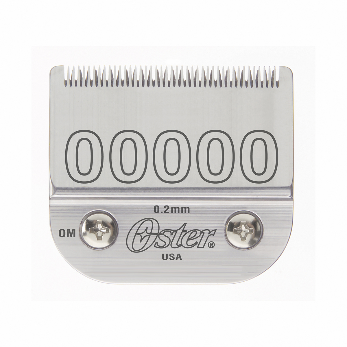 Oster® Detachable Blade Size 00000 Fits Classic 76, Octane, Model One, Model 10, Outlaw Clippers — 76918-006-005