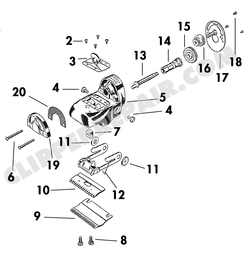 Stewart Sunbeam Model 51 diagram 1 of 2