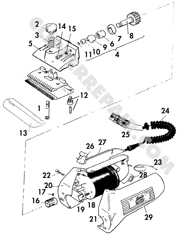 Lister Showman Rechargeable Clipper (258-34580)