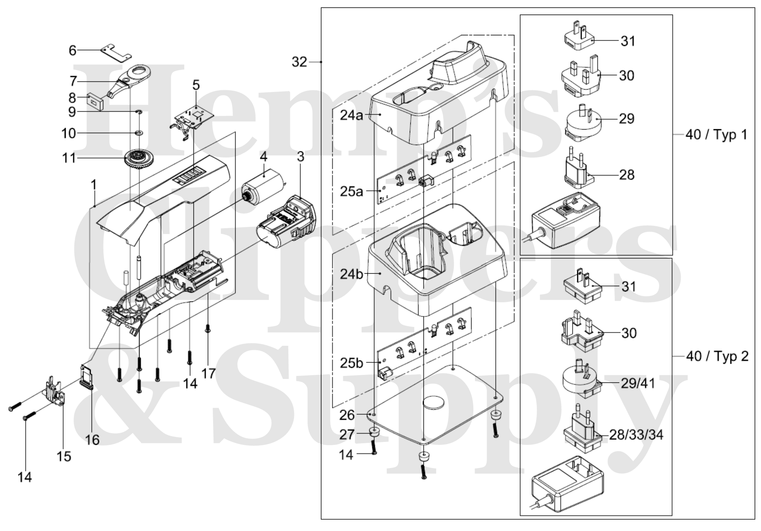 Heiniger Saphir Purple Style diagram